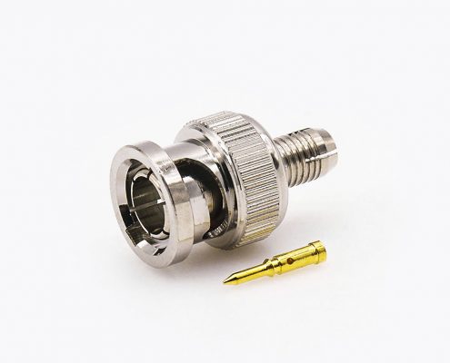 BNC連接器公頭SYV-75-4直式75Ω接線(xiàn)壓接